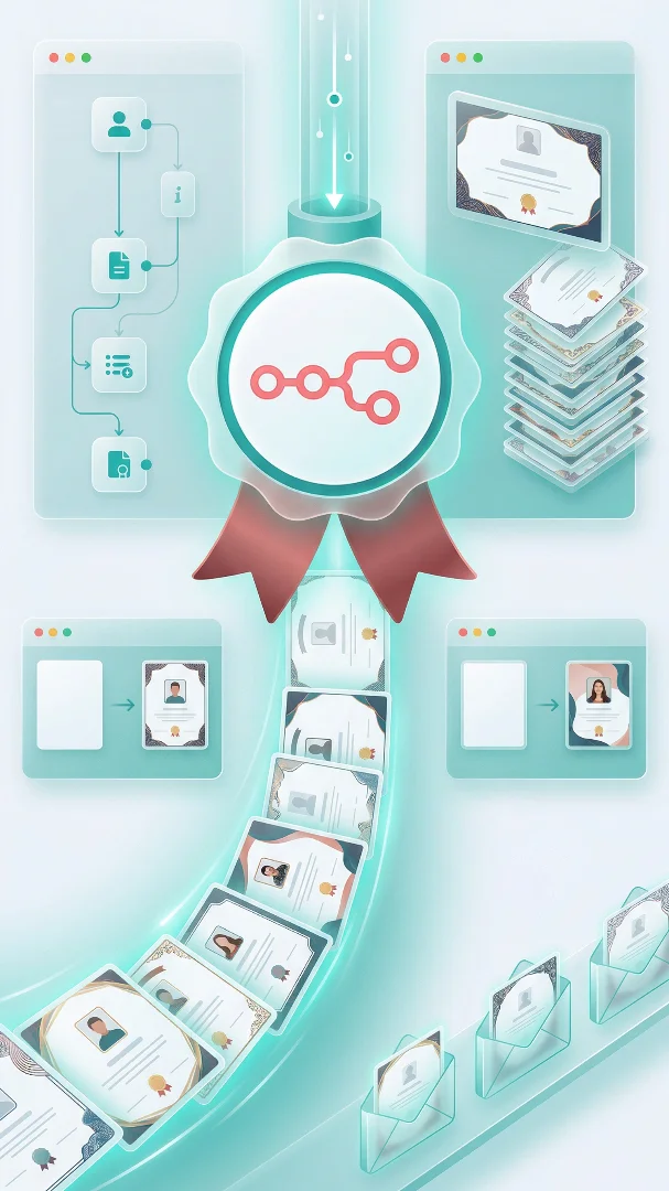 Como gerar certificados de alunos automaticamente