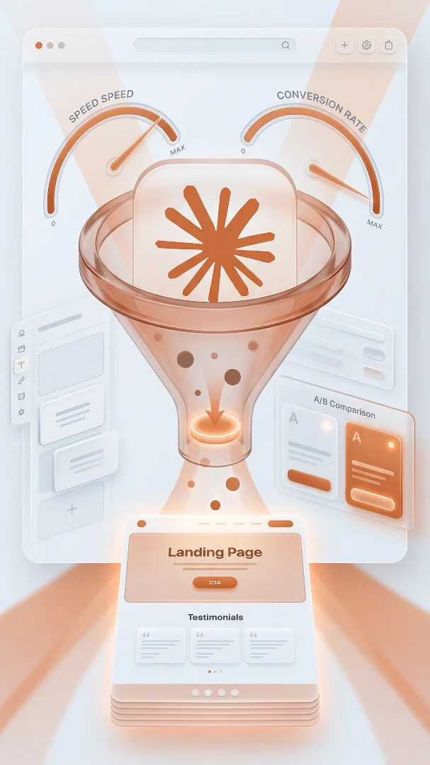 Landing pages de alta performance e conversão