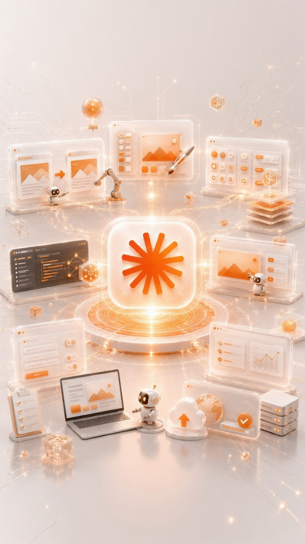 Criando sites incríveis com IA