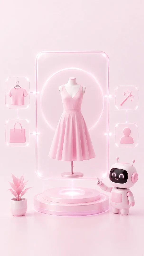 Como vestir a roupa da sua loja num modelo de IA (sem modelo e sem estúdio)